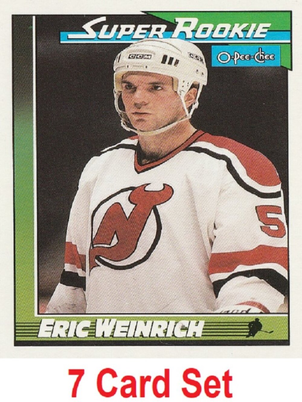 Eric Weinrich Hockey Card Collection
